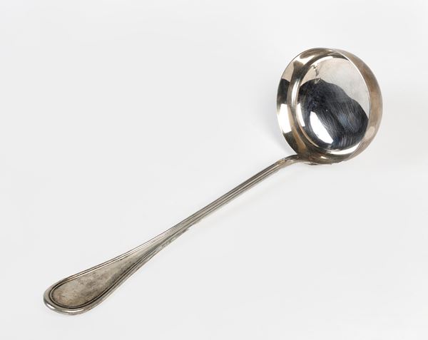 Mestolo in argento 800