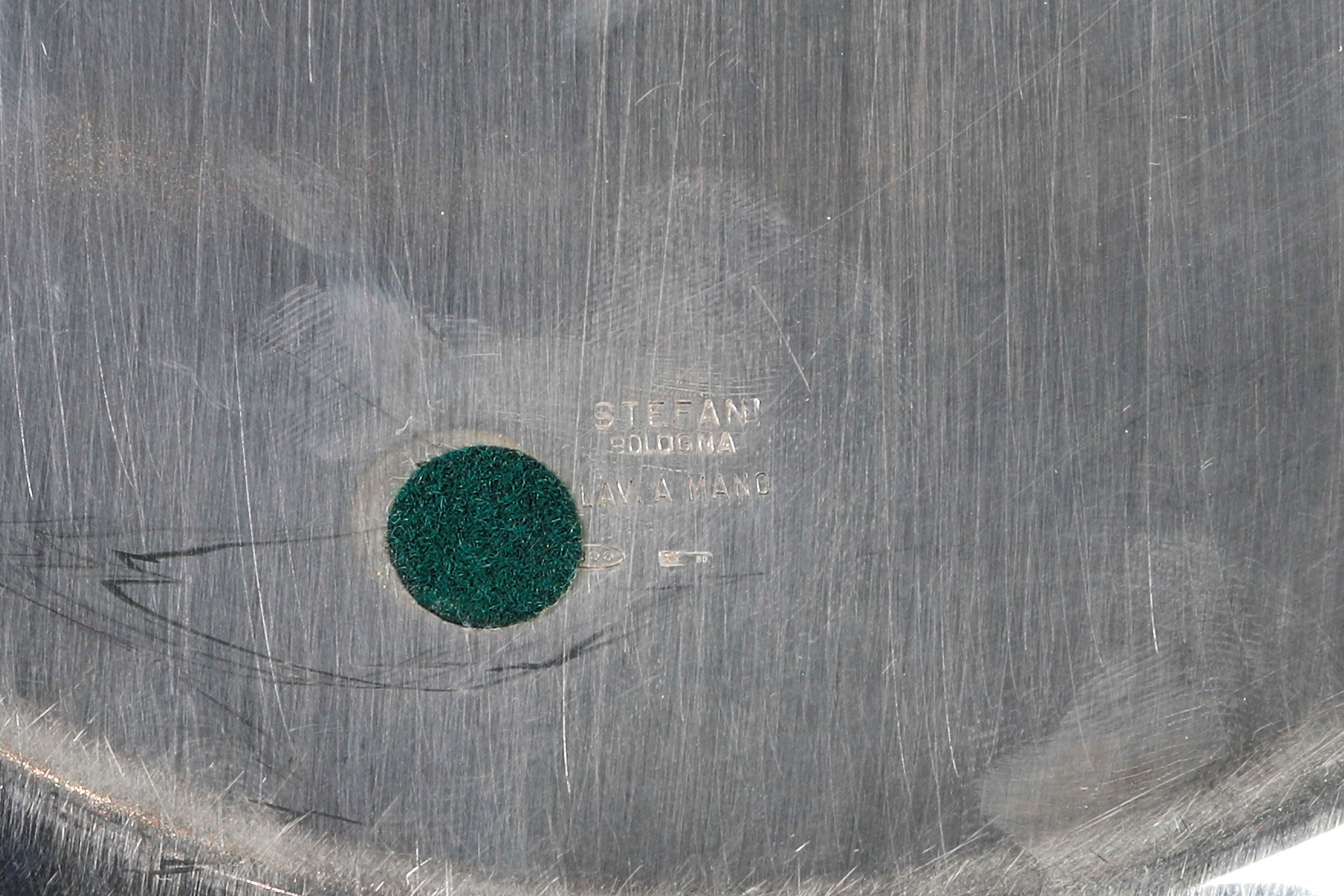 Piatto in argento 800