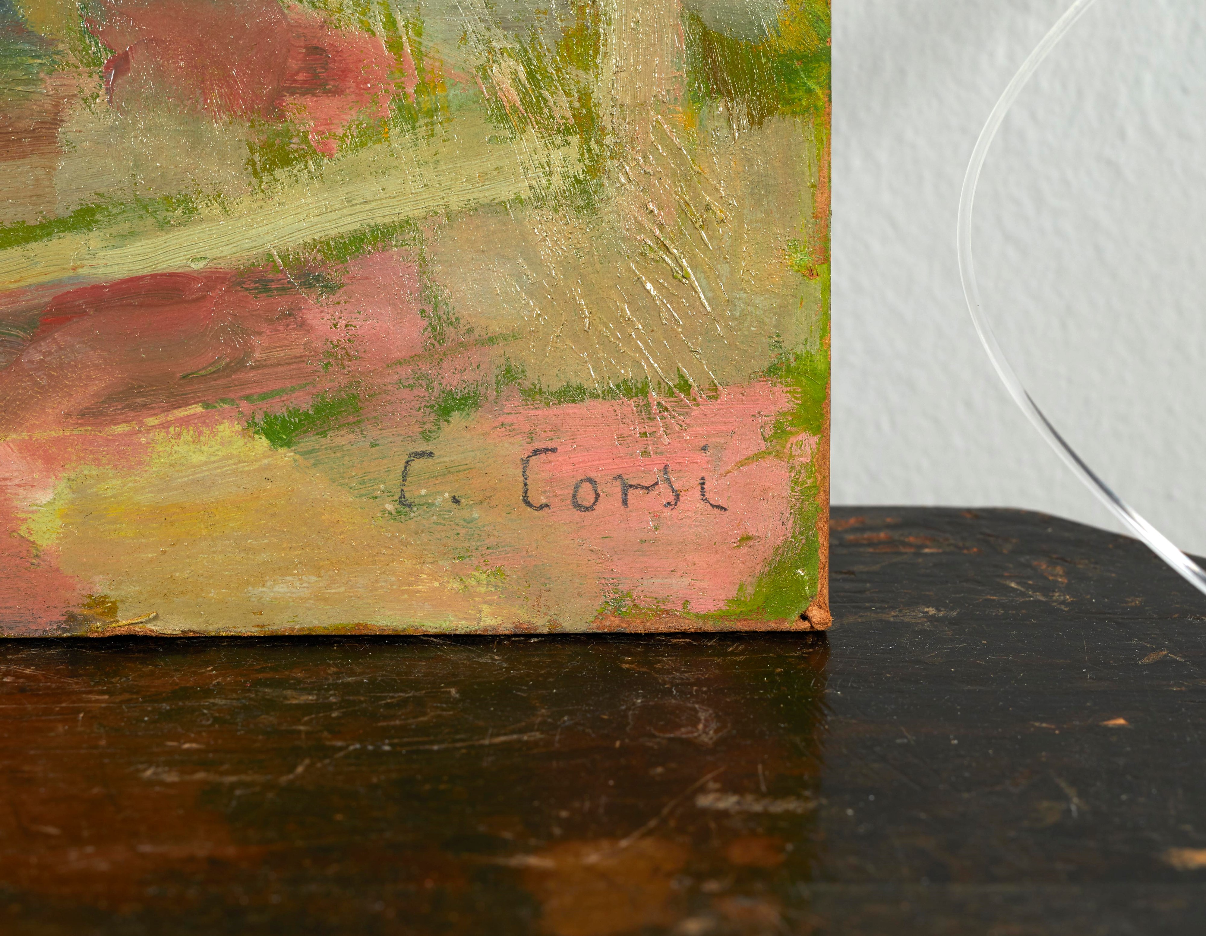 Figura Femminile in Giardino