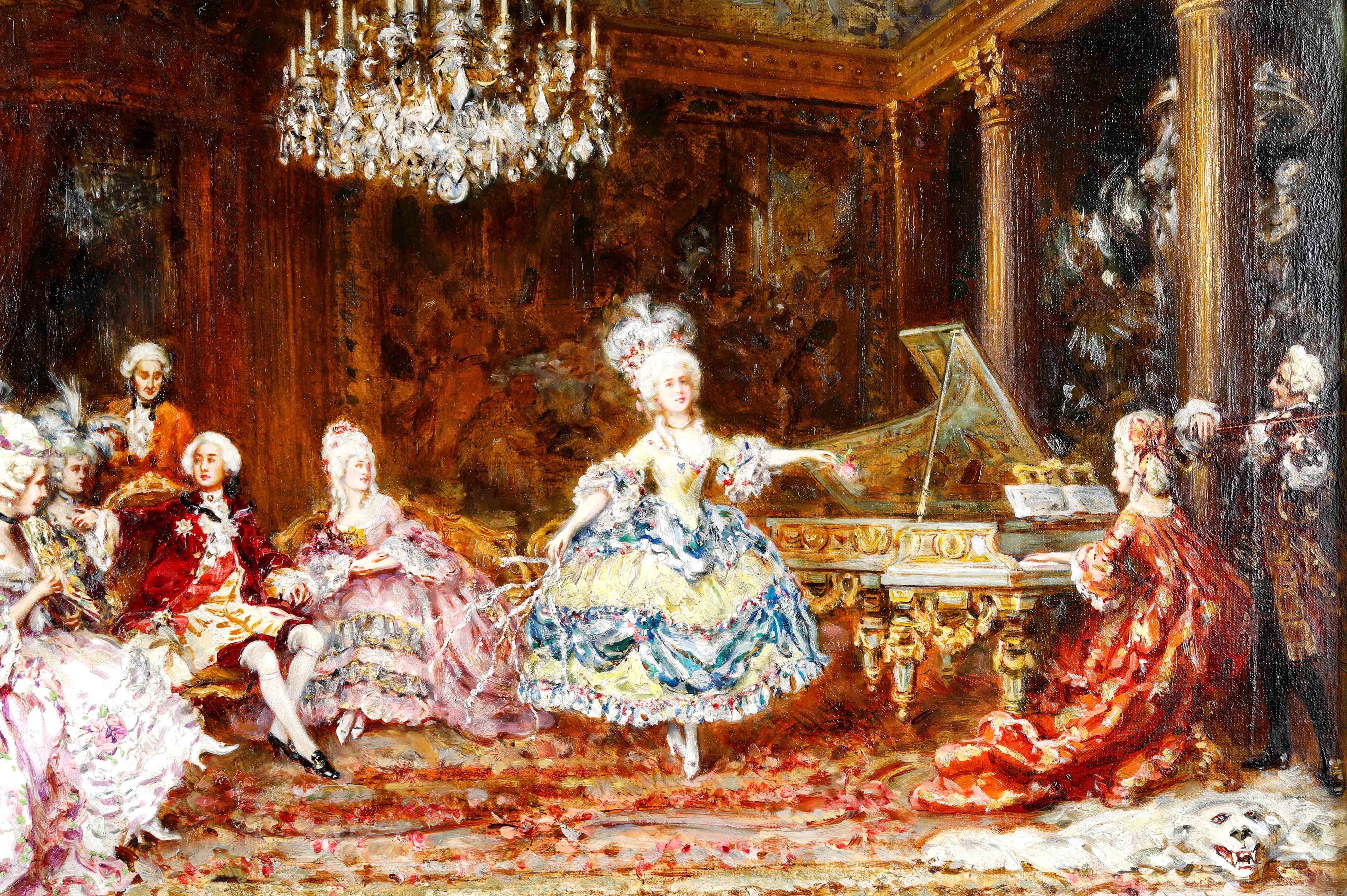 "Scena di concerto Rococò"