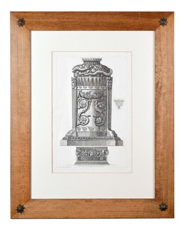 Francesco Piranesi - "Nel museo del Cavalier Piranesi in Roma"