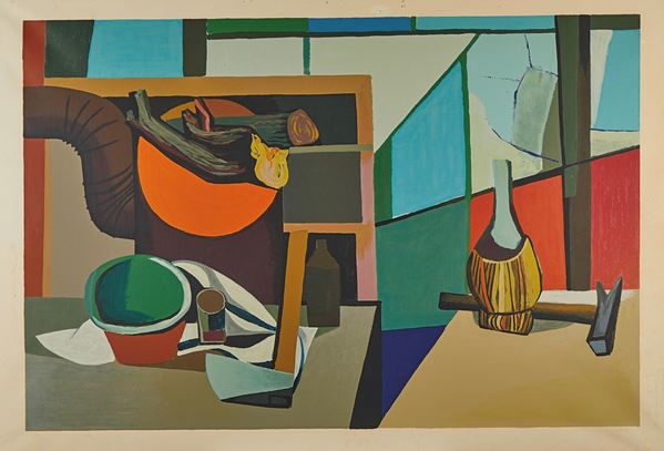 Renato Guttuso -  "Natura morta"